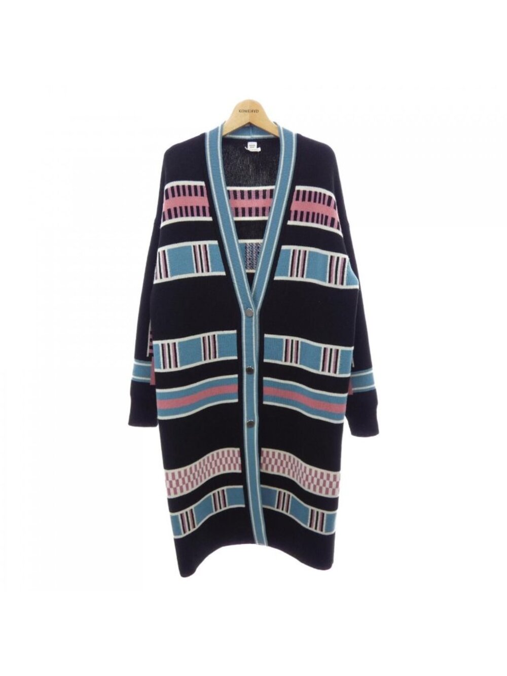 Hermes Lettres Equestres Long Cardigan